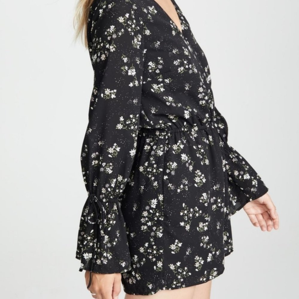 SOLD!!! REVOLVE | Cupcakes & Cashmere Boho Long Sleeve Romper - Picture 3 of 7
